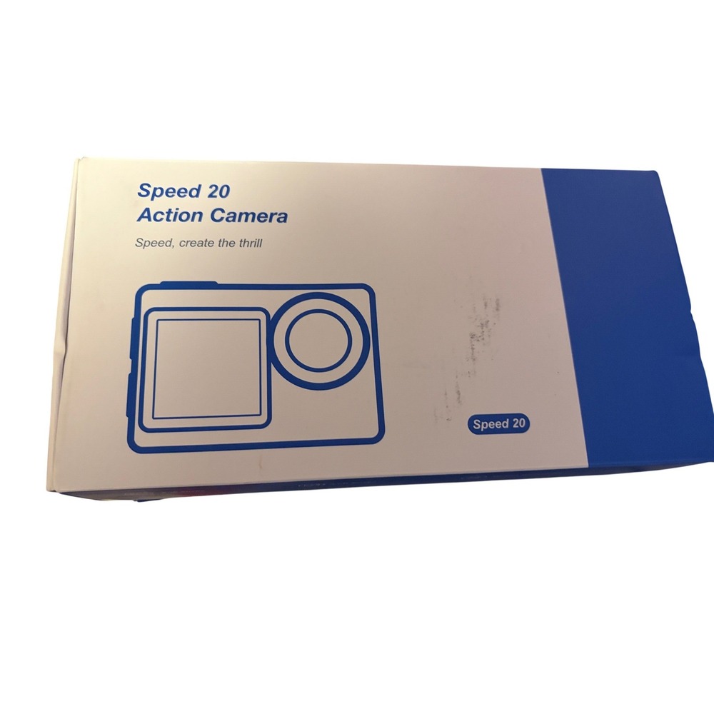 NB HIIT Speed 20 Action Camera 4K Waterproof with Case Accessories